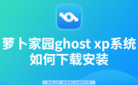 萝卜家园ghost xp系统如何下载安装