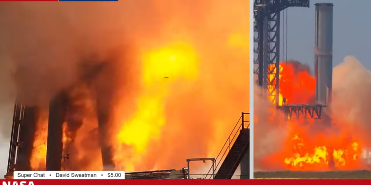 SpaceX“星际飞船”助推器爆炸，马斯克称损坏不严重：最早下周就能重返发射台
