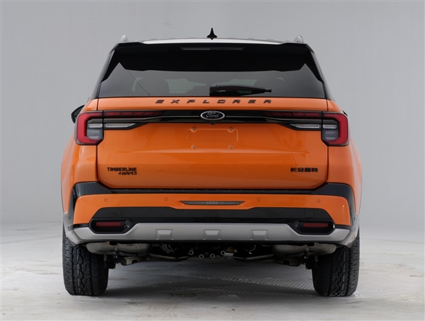 最野性的福特SUV！探险者Timberline亮相：超帅黑橙配色