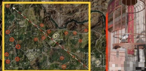 绝地求生荣都鸟笼任务攻略(绝地求生pubg破坏1个鸟笼任务大全)